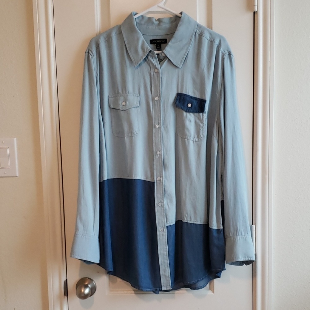Ladies denim shirt